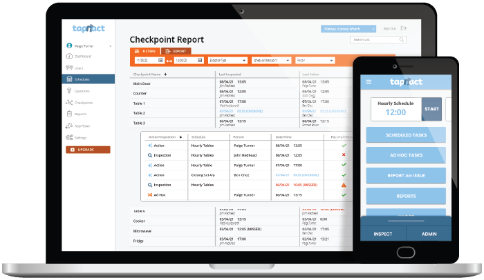 Improve your health, safety and hygiene standards. Prove your compliance.